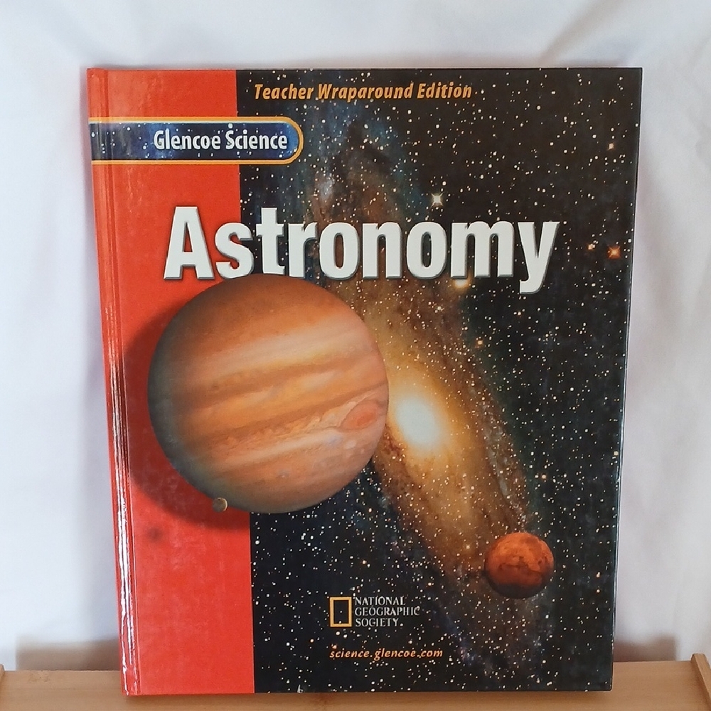 Glencoe Science Astronomy Book Teachers Wraparound Edtion 2002